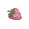 2PCS Fabric Strawberry Hair Clips for Women Girls Sweet Hairpins Pink Barrettes Duckbill Hair Accessories view 4