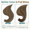 Full Shine Balayage Tape in Hair Color 4/24/4 And Color 3/8/22 Tape in Hair for Women view 4