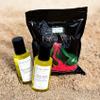 WAXING KIT Black Coral Wax Beans 2.2Lb+Hawaiian Pre/Post Waxing Oil and Hawaiian Ingrown Hair Serum Two bottles 4 oz view 4