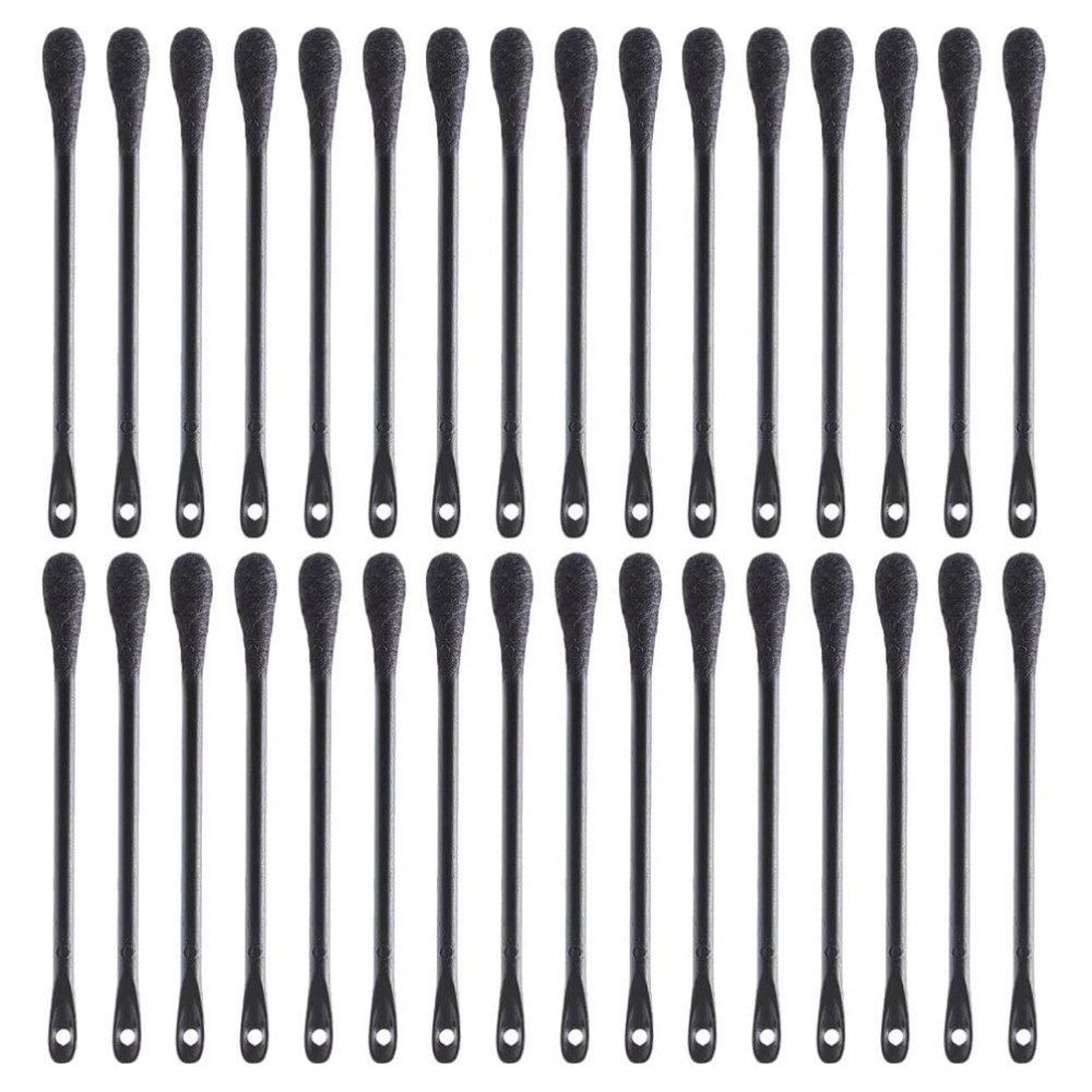 FRCOLOR 200pcs Ct Cotton Swabs Reusable Cotton Rounds for Face Eyelash Grafting Swabs Disposable Makeup Tools Eyeliner Cleaning Sticks