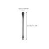 FRCOLOR 200pcs Ct Cotton Swabs Reusable Cotton Rounds for Face Eyelash Grafting Swabs Disposable Makeup Tools Eyeliner Cleaning Sticks view 3