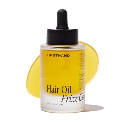 Firsthand Supply Hair Oil for Frizzy Hair  Lightweight Moisturizing Hair Oil  Natural Oils with Plant-Based Keratin  Non-Toxic Ingredients for Shine & Scalp Hydration  1.7oz Travel Size