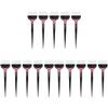 LALAFINA 15pcs Hair Dye Applicator Brushes Soft Bristle Barbershop Tool for Hair Treatment and Coloring for Home and Salon Use Black view 1