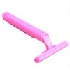 2 Packs 20 Ct Women's Razors Disposable Twin Blade Hair Removal Shaver Pink view 4