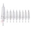 50pcs/Pack Permanent Makeup Needles Cartridge for Eyebrow Eyliner Tattoo Machine 1P 3P 5P 5F 7F for Ombre Powder Eyebrow Shading Microblading Makeup (50pcs 3P) view 1