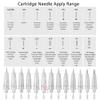 50pcs/Pack Permanent Makeup Needles Cartridge for Eyebrow Eyliner Tattoo Machine 1P 3P 5P 5F 7F for Ombre Powder Eyebrow Shading Microblading Makeup (50pcs 3P) view 4