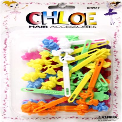Chloe Hair Accessories | Rosebud Hair Pins | 28 PCS - Assorted