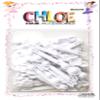Chloe Hair Accessories | Flower & Leaves Hair Pins | 28 PCS - White view 1