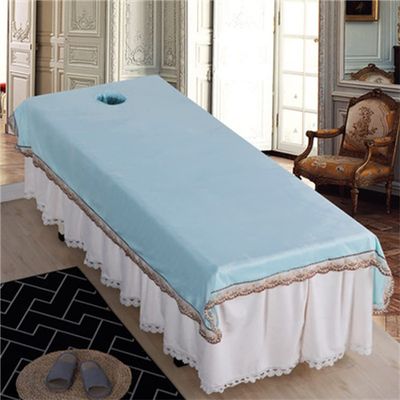 Massage Table SPA Couch Cover Sheet Waterproof Beauty Salon Spa Massage Table Cloth Professional Massage Couch Cover Soft Massage Sheet Cover Anti-slip For Massage Tables And Spas-C 35x87inch(90x220cm