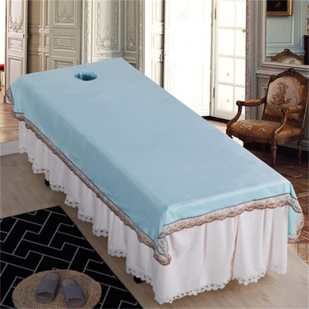 Massage Table SPA Couch Cover Sheet Waterproof Beauty Salon Spa Massage Table Cloth Professional Massage Couch Cover Soft Massage Sheet Cover Anti-slip For Massage Tables And Spas-C 35x87inch(90x220cm