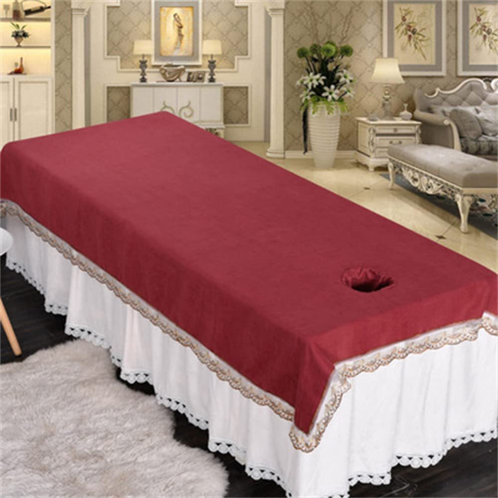 Massage Table SPA Couch Cover Sheet Waterproof Beauty Salon Spa Massage Table Cloth Professional Massage Couch Cover Soft Massage Sheet Cover Anti-slip For Massage Tables And Spas-R 35x87inch(90x220cm