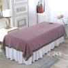 Darley Cotton Beauty Salon Spa Sheet with Face Hole Beauty Salon Spa Sheet Soft Beauty Bedsheet Massage Sheet Cover Salon Bed Sheet Cover SPA Massage Table Cover-B 31x79inch(80x200cm) view 1