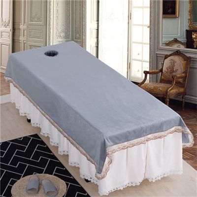 Massage Table SPA Couch Cover Sheet Waterproof Beauty Salon Spa Massage Table Cloth Professional Massage Couch Cover Soft Massage Sheet Cover Anti-slip For Massage Tables And Spas-A 43x87inch(110x220c