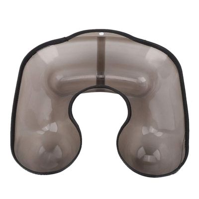 DOACT Hair Perming Tray, Black Salon Neck Shoulder Tool for Barber Shops - Spill-Proof Hairdressing Container 1#