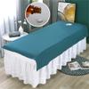 Beauty Bed Sheet Cover Soft SPA Massage Table Cover Mat Breathable Massage Table SPA Couch Cover Sheet Professional Facial Bed Cover With Face Hole Solid Color For Beauty Salon Spa-C 47x79inch(120x200 view 1