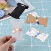 300 PCS Hair Clip Bow Display Cards Hair Barrettes Jewelry Display Holder Rectangle Paper Cardboard for Hair Accessories Display and Organizing, 4 x 2-1/2 Inches (Multicolor) view 3