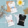 300 PCS Hair Clip Bow Display Cards Hair Barrettes Jewelry Display Holder Rectangle Paper Cardboard for Hair Accessories Display and Organizing, 4 x 2-1/2 Inches (Multicolor) view 4