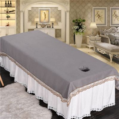 Massage Table SPA Couch Cover Sheet Waterproof Beauty Salon Spa Massage Table Cloth Professional Massage Couch Cover Soft Massage Sheet Cover Anti-slip For Massage Tables And Spas-T 49x87inch(125x220c