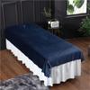 Massage Table Cover Sheet with Face Hole Spa Massage Treatment Table Bed Cover Soft Beauty Salon Spa Sheet Beauty Massage SPA Couch Cover for Massage Bed-D 31x87inch(80x220cm) view 1