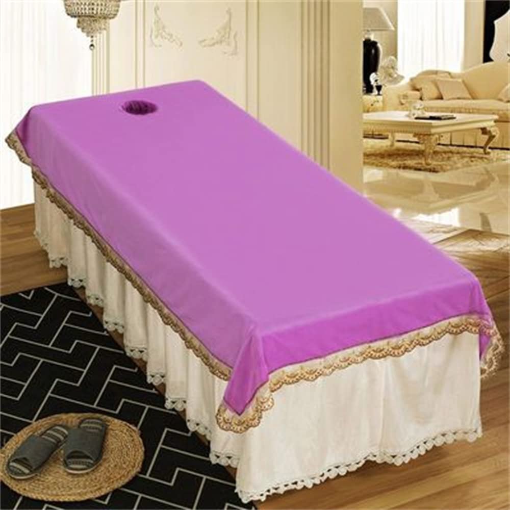 Massage Table SPA Couch Cover Sheet Waterproof Beauty Salon Spa Massage Table Cloth Professional Massage Couch Cover Soft Massage Sheet Cover Anti-slip For Massage Tables And Spas-N 49x87inch(125x220c