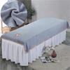 Darley Massage Fitted Sheet with Face Hole Soft Massage Table Cover Sheet Washable Salon Bed Sheet Cover SPA Massage Table Cover for Massage Bed-D 31x79inch(80x200cm) view 1