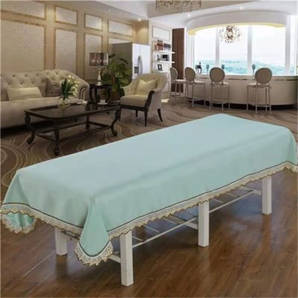 Cotton Protective Massage Table Bed Cover Salon Bed Sheet Cover with Face Hole Massage Table Cover Sheet Solid Color Massage Sheet Cover Beauty Salon Spa Sheet-H 31x79inch(80x200cm)