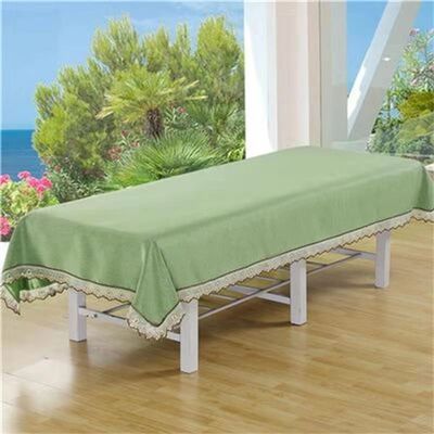 Cotton Protective Massage Table Bed Cover Salon Bed Sheet Cover with Face Hole Massage Table Cover Sheet Solid Color Massage Sheet Cover Beauty Salon Spa Sheet-A 31x79inch(80x200cm)