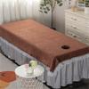 Beauty Salon Massage SPA Center Bed Sheets Soft SPA Massage Table Cover Mat Oil-resistant Massage Couch Cover Elastic Beauty Massage SPA Couch Cover Waterproof For Beauty Salon Spa-A 33x79inch(85x200c view 1