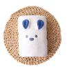 Cartoon Rabbit Ears Hair-Drying Cap Micron Yarn Triangular Binder Shower Cap Coral Fleece Absorbent Hair Drying Towel view 1