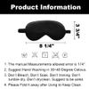 TOPTIE 4 Pack Silk Sleep Mask Blindfold Travel Nap Eye Cover Light Double-Side Smooth Rest Eyeshade, 8 1/4" x 3 3/4"-Royal Blue view 4