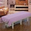 Cotton Protective Massage Table Bed Cover Salon Bed Sheet Cover with Face Hole Massage Table Cover Sheet Solid Color Massage Sheet Cover Beauty Salon Spa Sheet-I 31x79inch(80x200cm) view 1