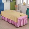 Cotton Massage Table Cloth with Face Hole Massage Table Cover Sheet Solid Color Salon Couch Sheet Spa Massage Treatment Table Bed Cover for Massage Bed-F 31x75inch(80x190cm) view 1