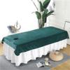 Darley Beauty Salon Massage Cover with Face Hole Beauty Massage SPA Couch Cover Solid Color Beauty Salon Spa Sheet Massage Table Cloth Salon Bed Sheet SPA Massage Couch Cover-D 47x87inch(120x220cm) view 1