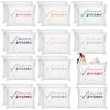 Buryeah 24 Pcs Cosmetic Bags for Women Thank You for Being Awesome Makeup Bags Bulk Employee Appreciation Pouches for Women Coworker Teacher Employee(White) view 1