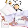 Buryeah 24 Pcs Cosmetic Bags for Women Thank You for Being Awesome Makeup Bags Bulk Employee Appreciation Pouches for Women Coworker Teacher Employee(White) view 3