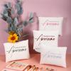 Buryeah 24 Pcs Cosmetic Bags for Women Thank You for Being Awesome Makeup Bags Bulk Employee Appreciation Pouches for Women Coworker Teacher Employee(White) view 4