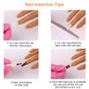 Practice Hand for Acrylic Nails with Stand Bracket, Silicone Fake Hands to Practice Fake Nails Mannequin Hand for Nails Practice and Nail Art Single Right Hand Color 4# view 3