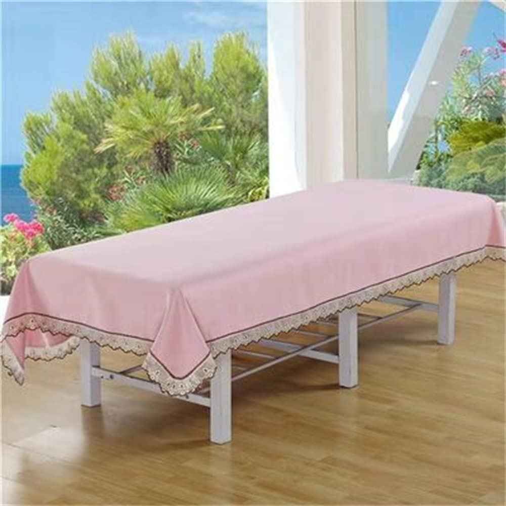 Cotton Protective Massage Table Bed Cover Salon Bed Sheet Cover with Face Hole Massage Table Cover Sheet Solid Color Massage Sheet Cover Beauty Salon Spa Sheet-C 31x79inch(80x200cm)