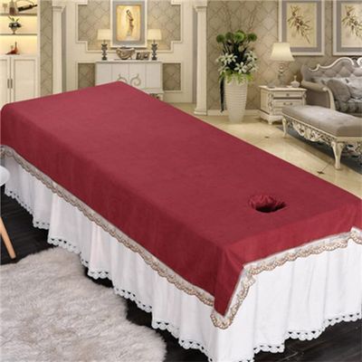 Massage Table SPA Couch Cover Sheet Waterproof Beauty Salon Spa Massage Table Cloth Professional Massage Couch Cover Soft Massage Sheet Cover Anti-slip For Massage Tables And Spas-R 43x87inch(110x220c