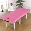 Darley Cotton Salon Couch Sheet with Face Hole SPA Massage Couch Cover Washable Massage Table Cover Sheet Beauty Salon Spa Sheet Beauty Massage SPA Couch Cover-B 31x75inch(80x190cm) view 1