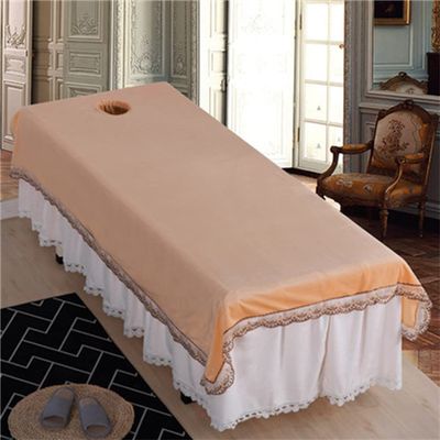 Massage Table SPA Couch Cover Sheet Waterproof Beauty Salon Spa Massage Table Cloth Professional Massage Couch Cover Soft Massage Sheet Cover Anti-slip For Massage Tables And Spas-M 43x87inch(110x220c