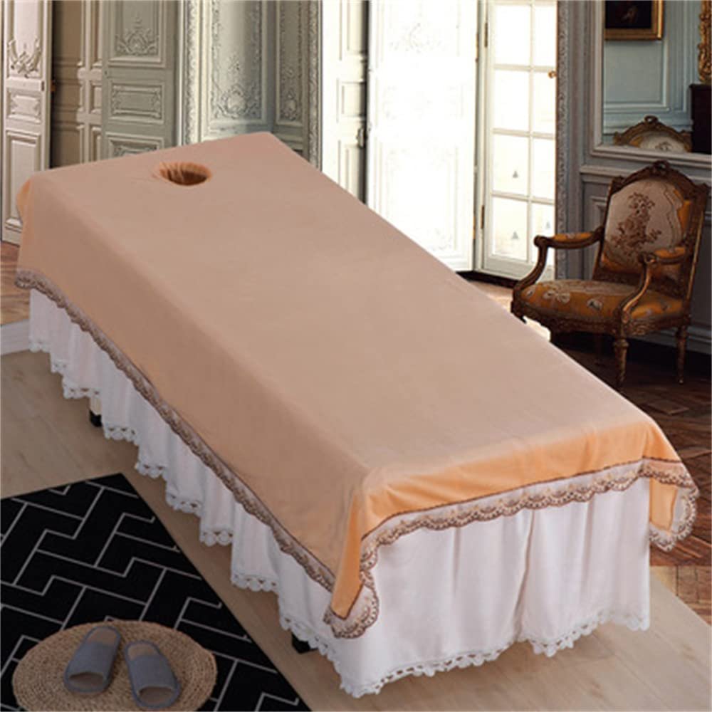 Massage Table SPA Couch Cover Sheet Waterproof Beauty Salon Spa Massage Table Cloth Professional Massage Couch Cover Soft Massage Sheet Cover Anti-slip For Massage Tables And Spas-M 43x87inch(110x220c