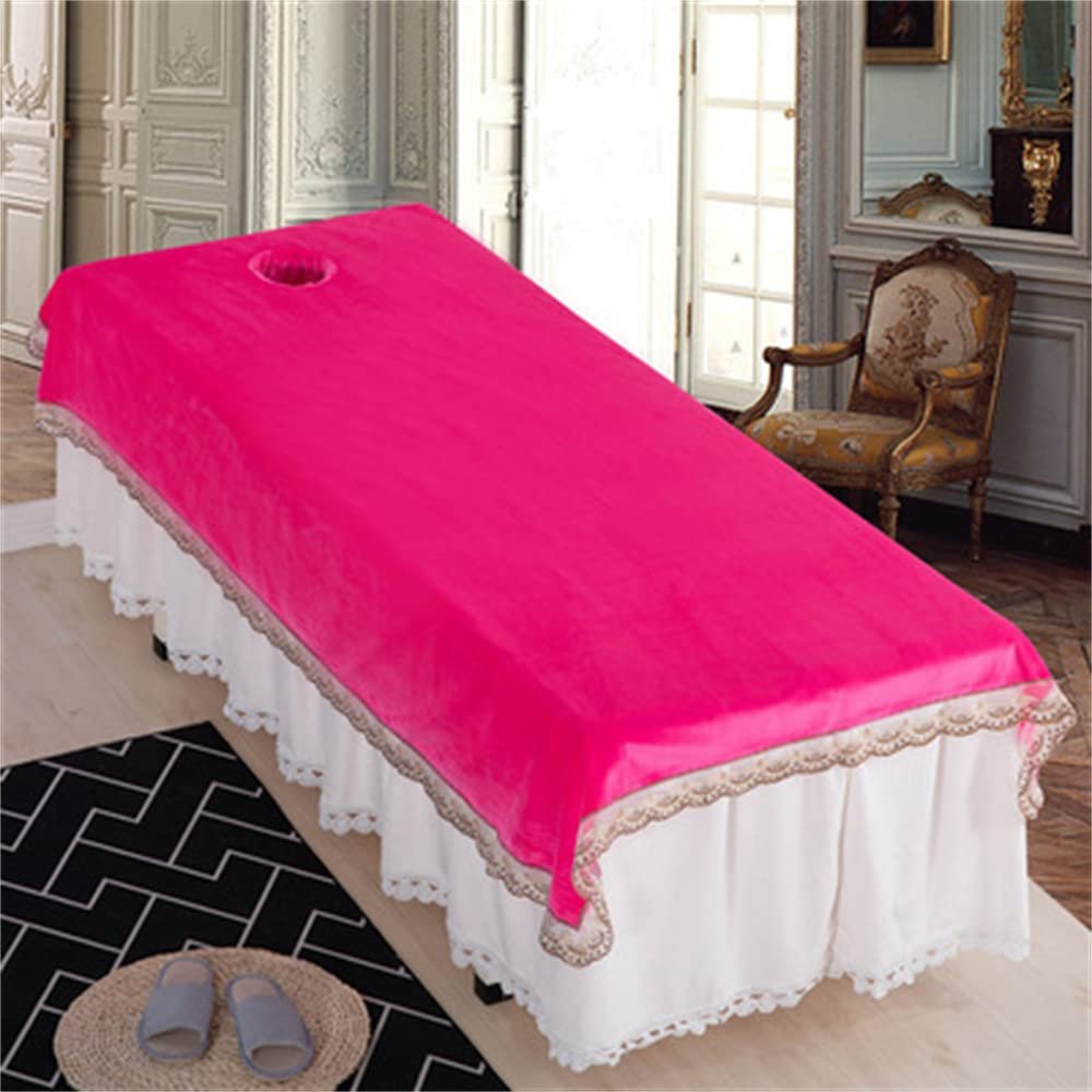 Massage Table SPA Couch Cover Sheet Waterproof Beauty Salon Spa Massage Table Cloth Professional Massage Couch Cover Soft Massage Sheet Cover Anti-slip For Massage Tables And Spas-E 49x87inch(125x220c