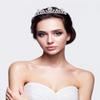 YYSuniee Luxury Cubic Zirconia Crowns and Tiaras Princess Wedding Crown Elegant Pageant Headband for Women Gift view 2