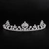 YYSuniee Luxury Cubic Zirconia Crowns and Tiaras Princess Wedding Crown Elegant Pageant Headband for Women Gift view 4