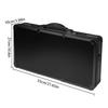 Barber Carrying Case, Barber Beauty Salon Tool Kits Storage, Portable Travel Carry Case Hairdresser for Hair Stylist Pet Groomer, Barber Travel Organizer Tool Box Shears Clippers Trimmers Case Lock view 2