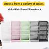 Jaugufiy Metal Makeup Brush Holder Organizer Pen Holder Compartments Multi-Purpose Cosmetics Brushes Storage Box , Beauty Tools, Pencil (Silver) view 4