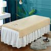 Darley Soft Beauty Bed Sheet Cover with Face Hole Beauty Massage SPA Couch Cover Solid Color Bed Sheet Cover Massage Table Cover Sheet Salon Couch Sheet for Massage Bed-B 31x79inch(80x200cm) view 1