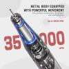 SAVILAND 35000RPM Electric Nail Drill Machine: Rechargeable Electric Nail File with 12 Nail Bits for Acrylic Nails Professional Nail Care Tools Manicure Pedicure Home Salon Use view 2