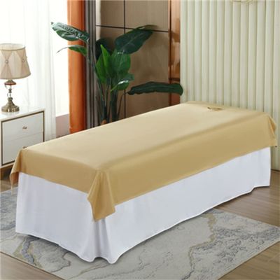 Darley Washable SPA Massage Couch Cover with Face Hole Massage Sheet Cover Beauty Massage SPA Couch Cover Massage Table Cover Sheet Salon Bed Sheet for Massage Bed-A 31x79inch(80x200cm)